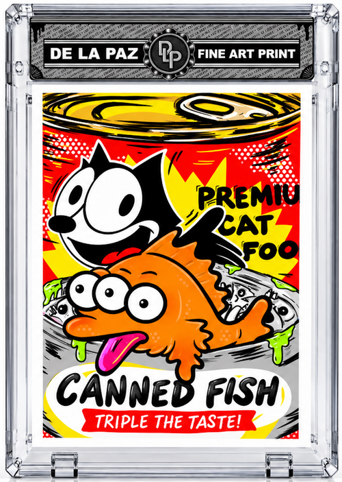 Cat Food — Canned Fish | Signed & Numbered Limited Edition Fine Art Print