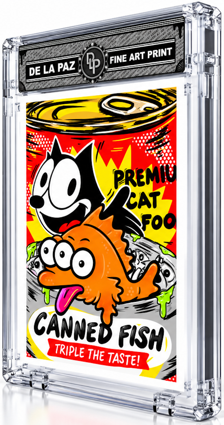 Cat Food — Canned Fish | Signed & Numbered Limited Edition Fine Art Print