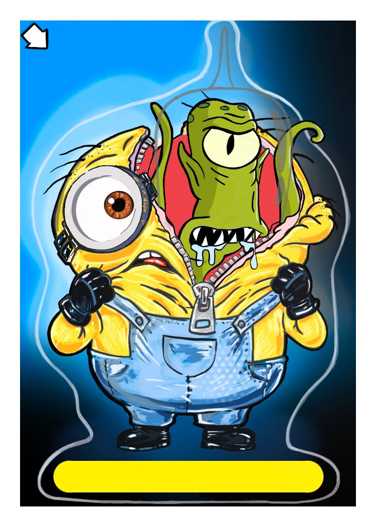 Toxic Reveal — Unzipped | Signed & Numbered Limited Edition Fine Art Print