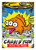 Triple Trouble — Canned Fish | Signed & Numbered Limited Edition Fine Art Print